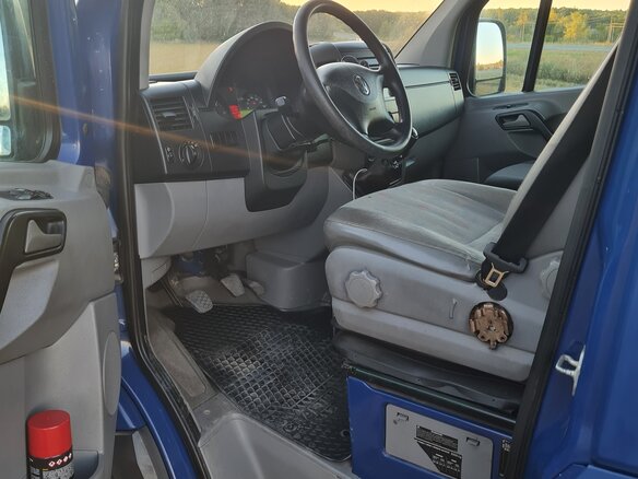 2012 Volkswagen Crafter, синий, 1650000 рублей - вид 17