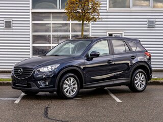 2017 Mazda CX-5 I Рестайлинг, синий, 1636000 рублей, вид 1