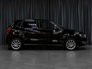 2010 Volkswagen Polo V, чёрный, 599000 рублей, вид 5