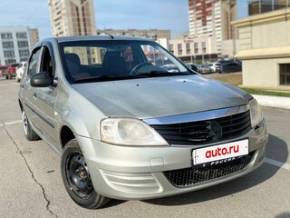 2011 Renault Logan I Рестайлинг, бежевый, 300000 рублей, вид 1