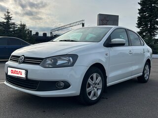2015 Volkswagen Polo V, белый, 450000 рублей, вид 1
