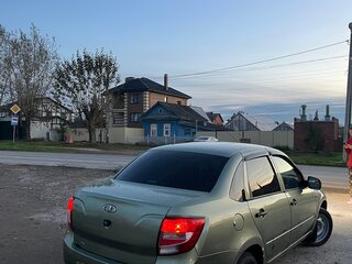 2013 Lada (ВАЗ) Granta I, зелёный, 360000 рублей, вид 4