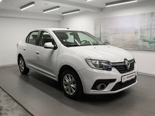 2019 Renault Logan II Рестайлинг, белый, 884000 рублей, вид 3