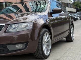 2014 Skoda Octavia III (A7), коричневый, 980000 рублей, вид 2