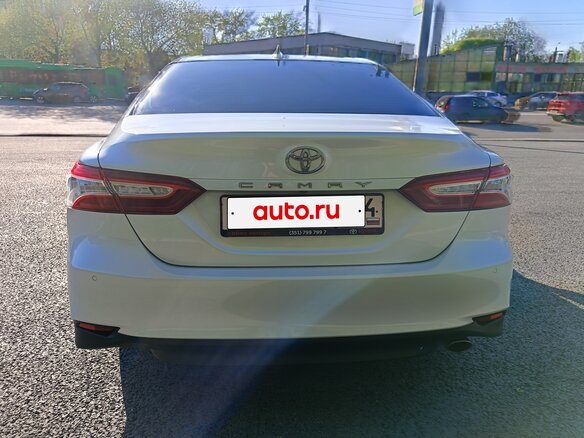 2019 Toyota Camry VIII (XV70), белый - вид 9