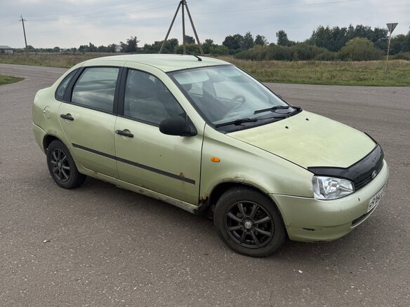 2006 Lada (ВАЗ) Kalina I, зелёный - вид 1