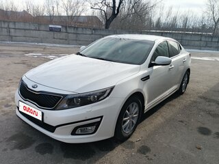 2015 Kia Optima III Рестайлинг, белый, 1450000 рублей, вид 3