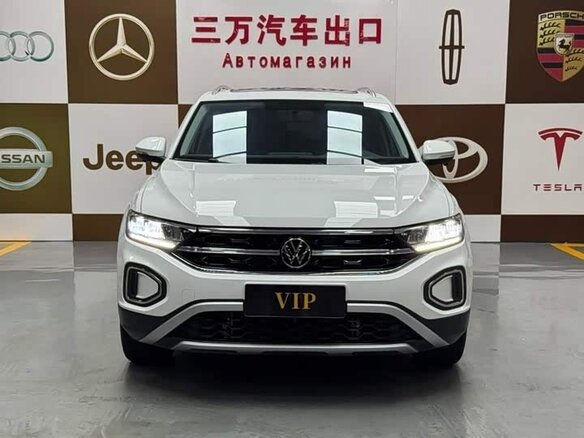 2023 Volkswagen T-Roc I (China Market) Рестайлинг, белый - вид 1