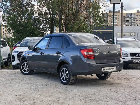 2016 Lada (ВАЗ) Granta I, серый - вид 8