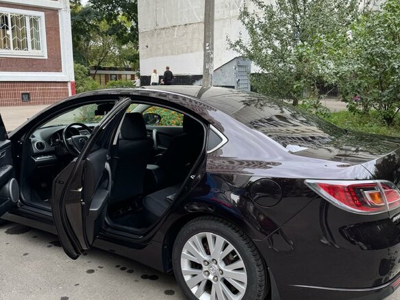 2009 Mazda 6 II (GH) Рестайлинг, фиолетовый, 840000 рублей - вид 6