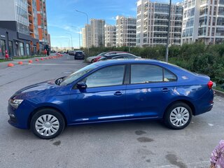 2021 Skoda Rapid II, синий, 1750000 рублей, вид 4