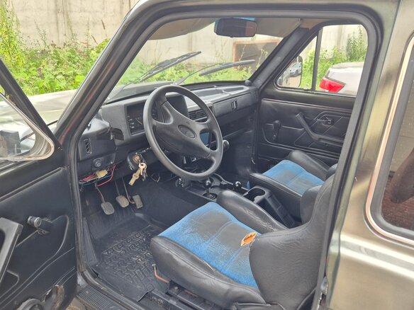 1997 Lada (ВАЗ) 2121 (4x4) I Рестайлинг, зелёный, 90000 рублей - вид 9