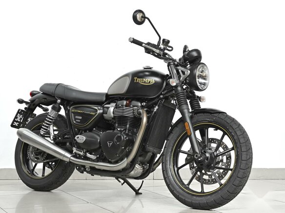 2021 Triumph Street Twin, чёрный, 799000 рублей - вид 10