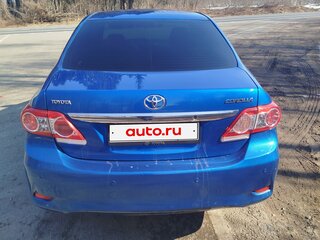 2010 Toyota Corolla X (E140, E150) Рестайлинг, синий, 960000 рублей, вид 4