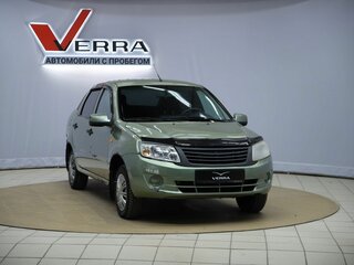2013 Lada (ВАЗ) Granta I, зелёный, 270000 рублей, вид 3
