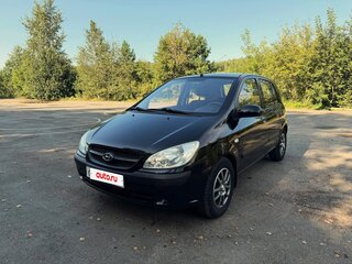 2008 Hyundai Getz I Рестайлинг, чёрный, 560000 рублей, вид 1