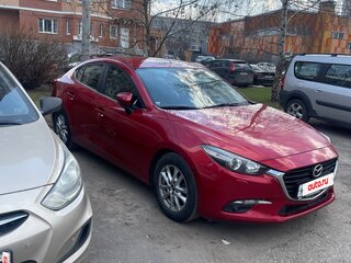 2018 Mazda 3 III (BM) Рестайлинг, красный, 1500000 рублей, вид 1
