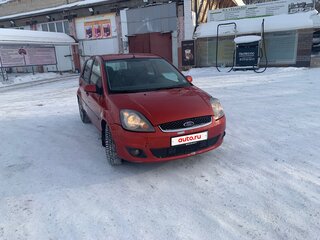 2007 Ford Fiesta Mk5, красный, 410000 рублей, вид 4