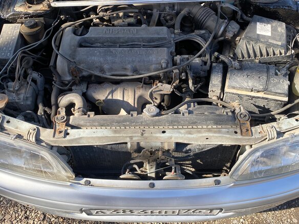 1997 Nissan Primera II (P11), серебристый, 280000 рублей - вид 8