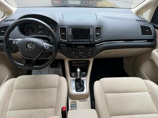 2019 Volkswagen Sharan II Рестайлинг, синий, 3450000 рублей, вид 5