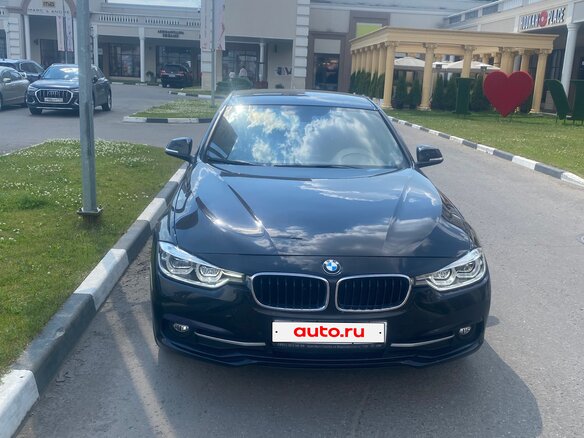 2017 BMW 3 серии 320d VI (F3x) Рестайлинг, чёрный, 2700000 рублей - вид 1