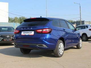 2026 Lada (ВАЗ) Vesta SW I Рестайлинг (NG), синий, 1915900 рублей, вид 4