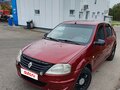 2011 Renault Logan I Рестайлинг, красный, 260000 рублей