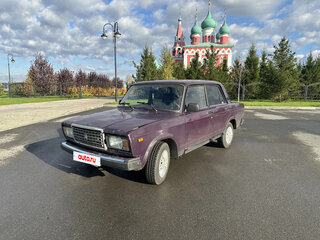 2004 Lada (ВАЗ) 2107, фиолетовый, 120000 рублей, вид 2