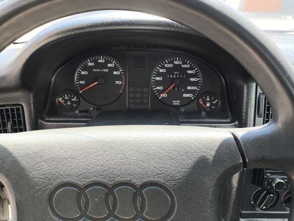 1987 Audi 80 IV (B3), серый, 260000 рублей - вид 8
