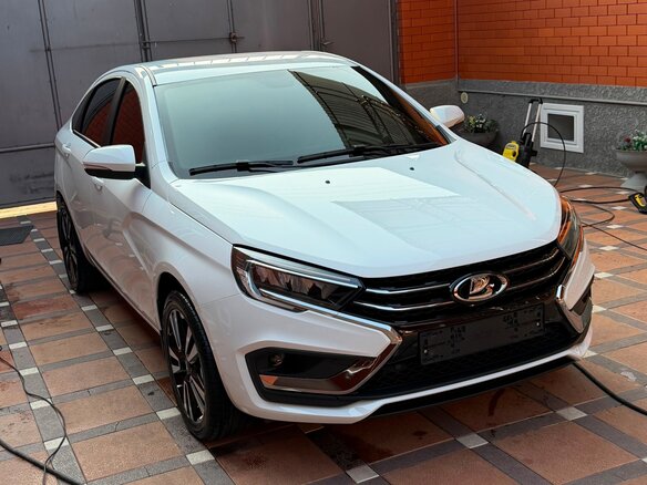 2023 Lada (ВАЗ) Vesta I Рестайлинг (NG), белый, 1300000 рублей - вид 5