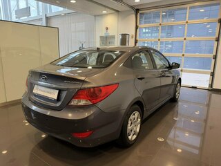 2012 Hyundai Solaris I, серый, 789000 рублей, вид 4