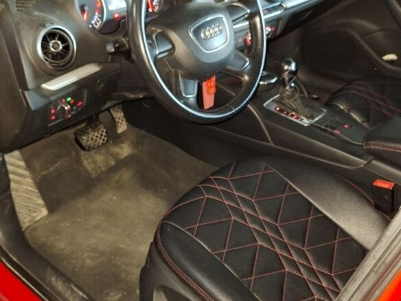 2013 Audi A3 III (8V), красный, 1490000 рублей - вид 9