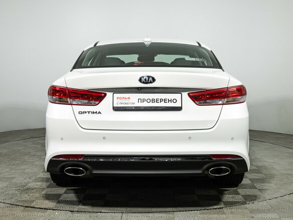 2018 Kia Optima IV, белый - вид 5