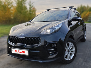 2018 Kia Sportage IV, чёрный, 1970000 рублей, вид 1