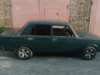 2007 Lada (ВАЗ) 2107, зелёный, 215000 рублей, вид 3