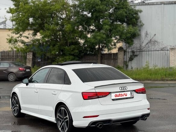 2018 Audi A3 III (8V) Рестайлинг, белый, 2560000 рублей - вид 5