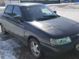 2002 Lada (ВАЗ) 2110, чёрный, 140000 рублей, вид 1