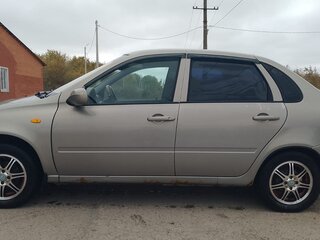 2007 Lada (ВАЗ) Kalina I, бежевый, 160000 рублей, вид 4