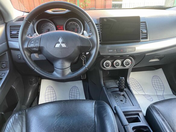 2008 Mitsubishi Lancer X, серый, 493000 рублей - вид 6