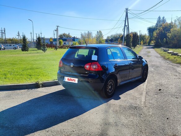 2007 Volkswagen Golf V, чёрный, 439000 рублей - вид 33