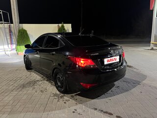 2015 Hyundai Solaris I Рестайлинг, чёрный, 870000 рублей, вид 5
