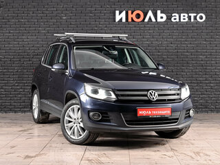 2012 Volkswagen Tiguan I Рестайлинг, синий, 1560000 рублей, вид 3