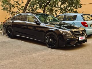 2014 Mercedes-Benz S-Класс 400 Long VI (W222, C217), чёрный, 3200000 рублей, вид 1