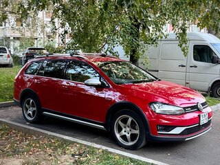 2016 Volkswagen Golf Alltrack VII, красный, 1890000 рублей, вид 4