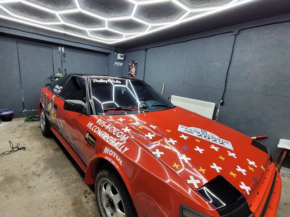 1989 Toyota Celica IV (T160), красный, 650000 рублей - вид 8