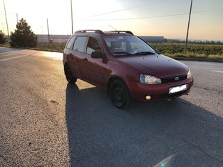 2009 Lada (ВАЗ) Kalina I, красный, 210000 рублей, вид 3