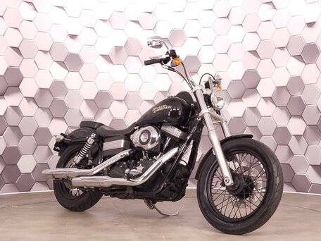 2009 Harley-Davidson Street Bob, чёрный, 895000 рублей, вид 1