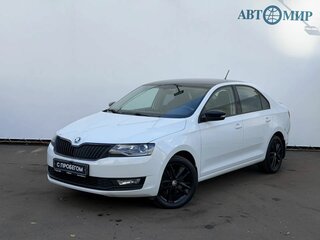 2019 Skoda Rapid I Рестайлинг, белый, 1275000 рублей, вид 1