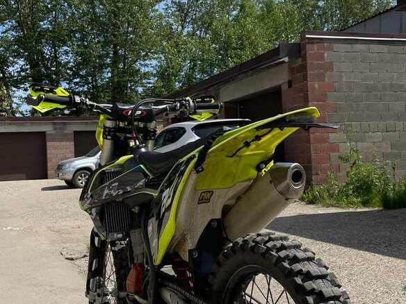 2017 KTM 450 SX F, жёлтый - вид 12