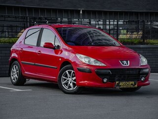 2006 Peugeot 307 I Рестайлинг, красный, 324500 рублей, вид 1